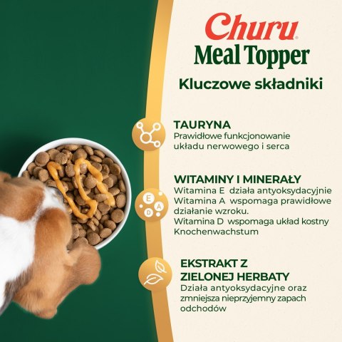INABA DOG MEAL TOPPER CHICKEN PUMPKIN 4x 14g 56g INABA DOG MEAL TOPPER CHICKEN PUMPKIN 4x 14g 56g
