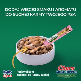 INABA DOG MEAL TOPPER CHICKEN SALMON 4x14g 56g