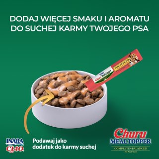 INABA DOG MEALTOPPER CHICKEN BEEF 4x14g 56g