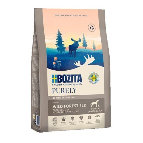 BOZITA Purely łoś szczenięta i junior duże rasy 11 kg BOZITA Purely łoś szczenięta i junior duże rasy 11 kg