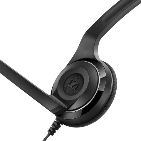 Zestaw słuchawkowy przewodowy Sennheiser PC 7 USB Typu-A Czarny