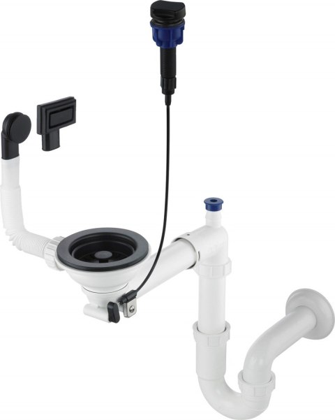 Deante Space Saver ZXYN972 syfon zlewozmywakowy Deante Space Saver ZXYN972 syfon zlewozmywakowy