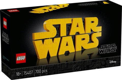 LEGO(R) STAR WARS 75407 Logo Star Wars(TM) zbudowane... LEGO(R) STAR WARS 75407 Logo Star Wars(TM) zbudowane...