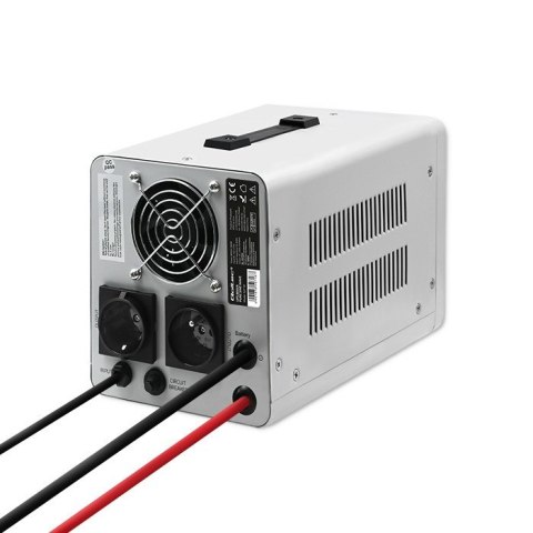 QOLTEC ZASILACZ AWARYJNY PURE SINE WAVE UPS 800VA 560W STAŁA FAZA SZARY