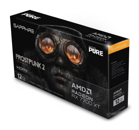 Sapphire PURE Radeon RX 7700 XT Frostpunk 2 Edition AMD 12 GB GDDR6