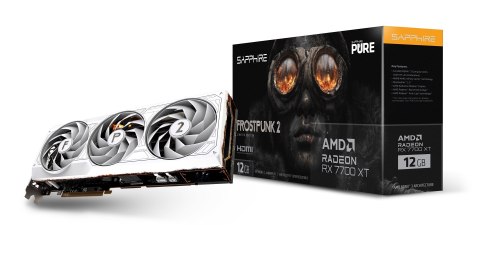 Sapphire PURE Radeon RX 7700 XT Frostpunk 2 Edition AMD 12 GB GDDR6