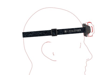 Latarka czołowa LED Ledlenser HF4R Core Black