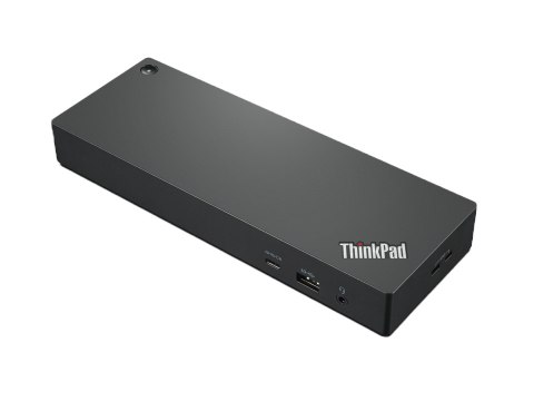 Lenovo 40B00300EU stacja dokująca Przewodowa Thunderbolt 4 Czarny, Czerwony