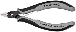 KNIPEX Szczypce boczne 125mm precyzyjne ESD
