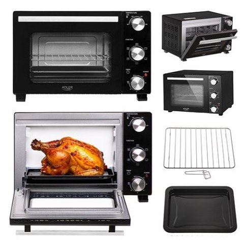 Adler AD 6024 piekarnik Czarny
