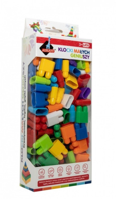 Klocki małych geniuszy - Cegiełki Klocki małych geniuszy - Cegiełki