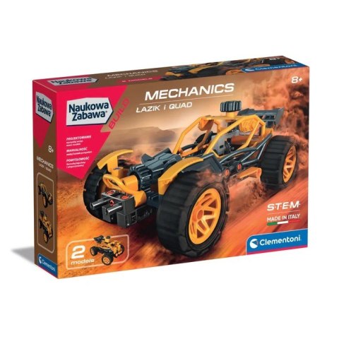 Zestaw konstrukcyjny Laboratorium Mechaniki Łazik i Quad Zestaw konstrukcyjny Laboratorium Mechaniki Łazik i Quad