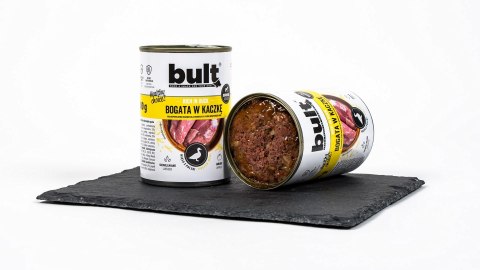 BULT mielonka bogata w kaczkę puszka dla psa 400g BULT mielonka bogata w kaczkę puszka dla psa 400g