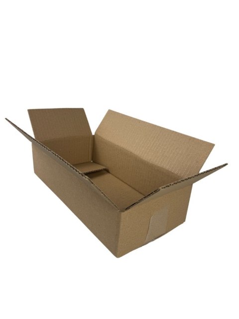 KARTON KLAPOWY, pudełko zrobione z tektury 3W 3 warstwowej, kolor szaro/brązowy, 200X120X80mm 320G/M2 30 SZTUK