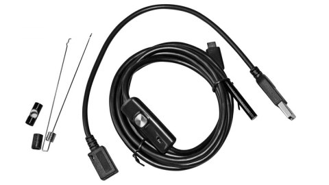 MEDIA-TECH MOBILE ENDOSCOPE - ENDOSKOP USB, ROZDZIELCZOŚĆ VGA, DŁUGOŚĆ 5M, PODŚWIETLENIE LED, MICROUSB, ANDROID MT4095 MEDIA-TECH MOBILE ENDOSCOPE - ENDOSKOP USB, ROZDZIELCZOŚĆ VGA, DŁUGOŚĆ 5M, PODŚWIETLENIE LED, MICROUSB, ANDROID MT4095