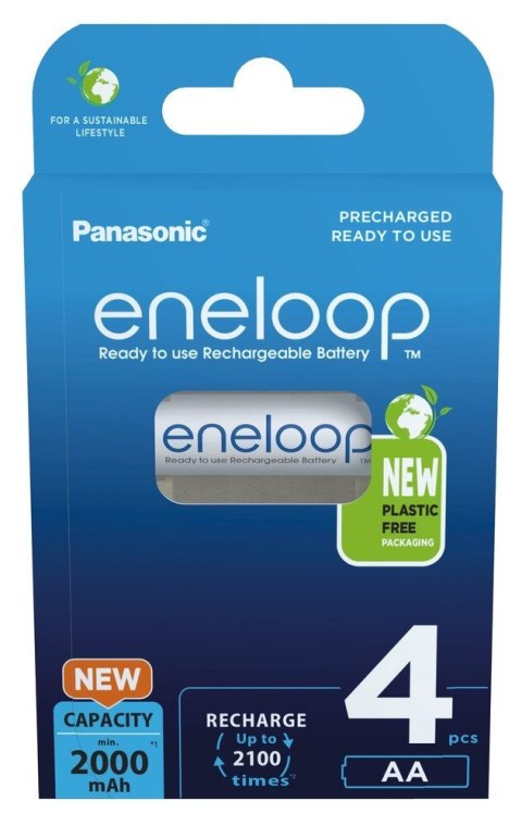 PANASONIC ENELOOP AA 2000mAh 4 szt PANASONIC ENELOOP AA 2000mAh 4 szt