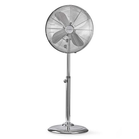 Wentylator stojący Nedis 50W chrom Wentylator stojący Nedis 50W chrom