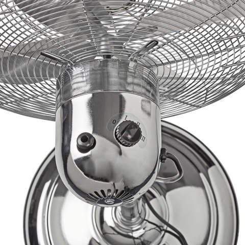 Wentylator stojący Nedis 50W chrom Wentylator stojący Nedis 50W chrom