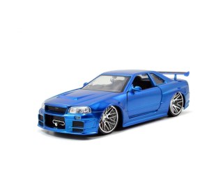 Auto Fast&Furious Szybcy i wściekli 2002 Nissan Skyline 1:24 JADA