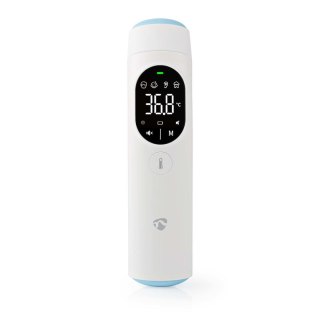 Nedis BTHTIR10WT termometr elektroniczny Termometr z funkcją teledetekcji Biały Ucho, Czoło Czujnik