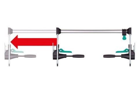 Wolfcraft GmbH PRO Zestaw przyrządów do ościeżnic