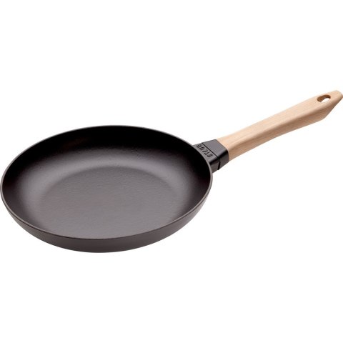 STAUB Patelnia żeliwna z drewnianym uchwytem 26 cm STAUB Patelnia żeliwna z drewnianym uchwytem 26 cm