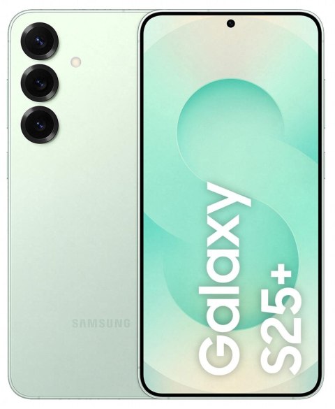 Samsung Galaxy S25+ 17 cm (6.7") Dual SIM Android 15 5G USB Type-C 12 GB 256 GB 4900 mAh Miętowy Samsung Galaxy S25+ 17 cm (6.7") Dual SIM Android 15 5G USB Type-C 12 GB 256 GB 4900 mAh Miętowy