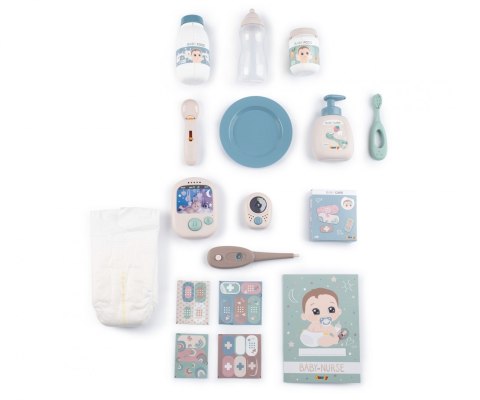 Baby Nurse Elektroniczny kącik opiekunki 220379 SMOBY Baby Nurse Elektroniczny kącik opiekunki 220379 SMOBY