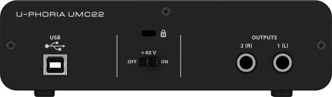 Behringer UMC22 - Interfejs audio USB Behringer UMC22 - Interfejs audio USB