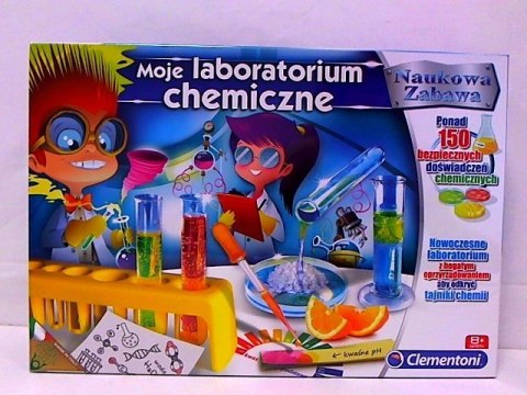 Clementoni Moje laboratorium chemiczne 60250 Clementoni Moje laboratorium chemiczne 60250