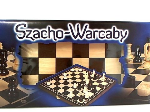 Gra Szacho-warcaby 36cm. MAGIERA Gra Szacho-warcaby 36cm. MAGIERA