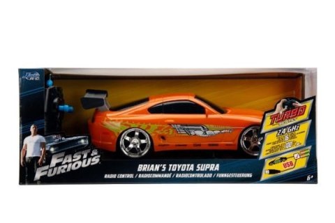 Auto na radio Fast&Furious Szybcy i wściekli Brian's Toyota 1:16 Dickie Auto na radio Fast&Furious Szybcy i wściekli Brian's Toyota 1:16 Dickie