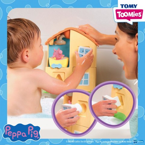 TOMY Świnka Peppa Domek kąpielowy E73415 /4 TOMY Świnka Peppa Domek kąpielowy E73415 /4