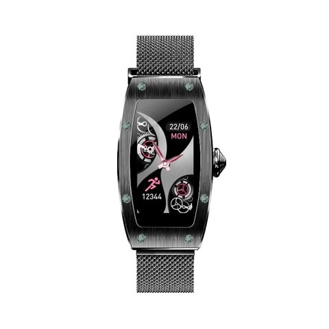 Smartwatch Kumi K18 Svarovski czarny Smartwatch Kumi K18 Svarovski czarny