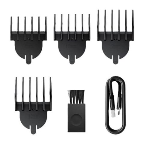 Zestaw do strzyżenia włosów 6w1 USB MAESTRO MR-661 Zestaw do strzyżenia włosów 6w1 USB MAESTRO MR-661