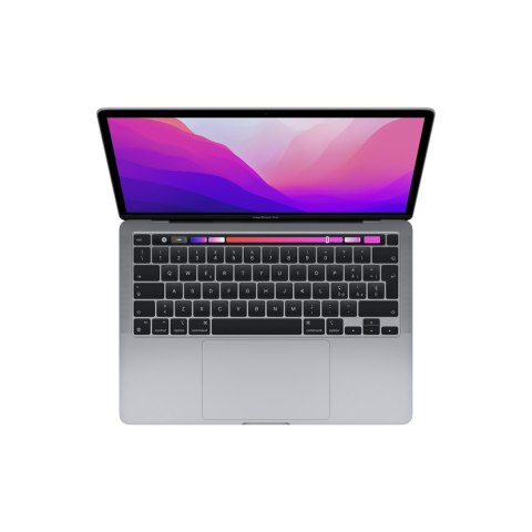 Apple MacBook Pro M2 Notebook 33,8 cm (13.3") Apple M 8 GB 256 GB SSD Wi-Fi 6 (802.11ax) macOS Monterey Szary Apple MacBook Pro M2 Notebook 33,8 cm (13.3") Apple M 8 GB 256 GB SSD Wi-Fi 6 (802.11ax) macOS Monterey Szary