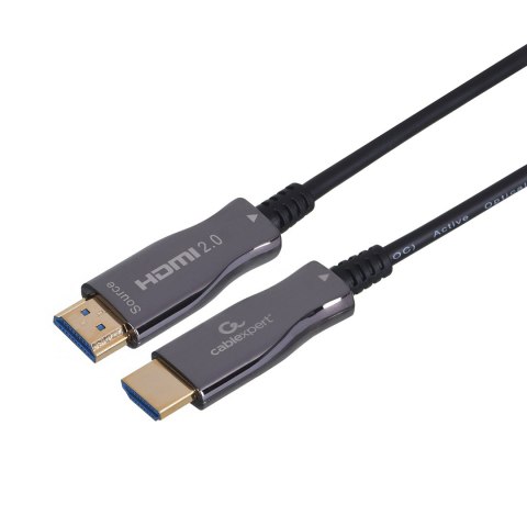 GEMBIRD AKTYWNY KABEL OPTYCZNY (AOC) HIGH SPEED HDMI Z ETHERNETEM SERIA PREMIUM, 20M GEMBIRD AKTYWNY KABEL OPTYCZNY (AOC) HIGH SPEED HDMI Z ETHERNETEM SERIA PREMIUM, 20M