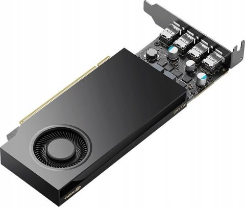 Karta graficzna NVIDIA RTX A400 4GB, GDDR6, 4x DisplayPort, PCI Express 4.0, ATX - ATX bracket, Small Box Karta graficzna NVIDIA RTX A400 4GB, GDDR6, 4x DisplayPort, PCI Express 4.0, ATX - ATX bracket, Small Box