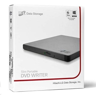 LG GP57ES40 dysk optyczny DVD±RW Czarny, Srebrny