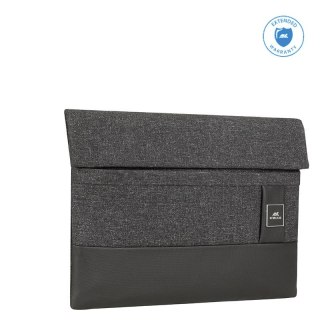 Rivacase 8803 BLACK MELANGE torba na laptop 33,8 cm (13.3") Etui kieszeniowe Czarny