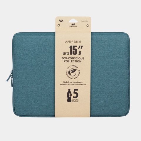 Rivacase Suzuka 7705 39,6 cm (15.6") Etui kieszeniowe Kolor Aqua