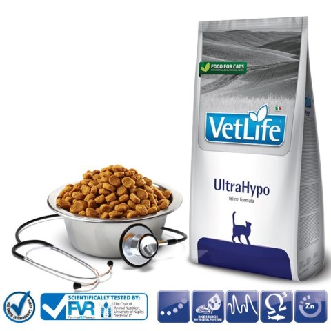 FARMINA Vet Life Ultrahypo Feline - sucha karma dla kota - 2 kg FARMINA Vet Life Ultrahypo Feline - sucha karma dla kota - 2 kg