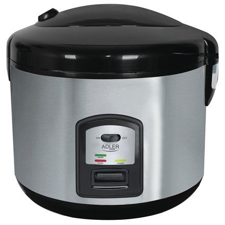 Garnek do ryżu Adler AD 6406 (1.5l; kolor inox) Garnek do ryżu Adler AD 6406 (1.5l; kolor inox)