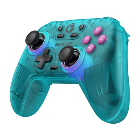 Kontroler bezprzewodowy GameSir T4n Nova (turkusowy)