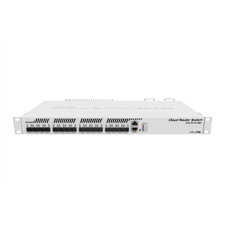 MikroTik | Przełącznik rdzeniowy Cloud CRS317-1G-16S+RM | 12 miesiąc(e) | Możliwość montażu w szafie | Ilość portów 1 Gb/s (RJ-4 MikroTik | Przełącznik rdzeniowy Cloud CRS317-1G-16S+RM | 12 miesiąc(e) | Możliwość montażu w szafie | Ilość portów 1 Gb/s (RJ-4