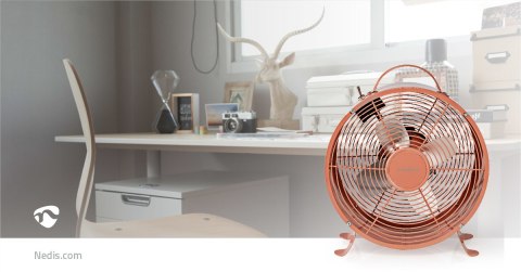 Nedis FNCL10PK20 wiatrak domowy Różowy