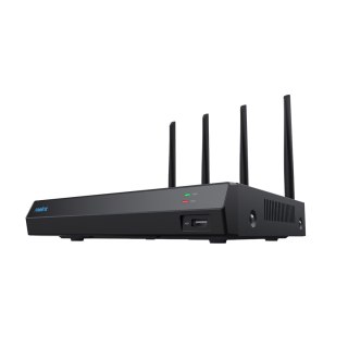 Reolink NVS12W - 12-kanałowy rejestrator NVR Wi-Fi 6, obsługa kamer do 16 MP, Wi-Fi 5/2,4 GHz, dysk twardy 2 TB, pojemność pamię