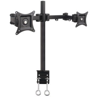Techly ICA-LCD 482-D uchwyt / stojak do monitorów 68,6 cm (27") Czarny Biurko