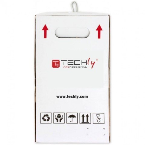 Techly ITP-C6F-FL kabel sieciowy Szary 305 m Cat6 F/UTP (FTP)