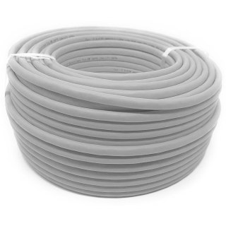 Techly ITP8-FLU-0100 kabel sieciowy Szary 100 m Cat5e U/UTP (UTP)